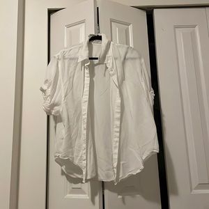 Bavarian Aritzia oversized short sleeve shirt size L